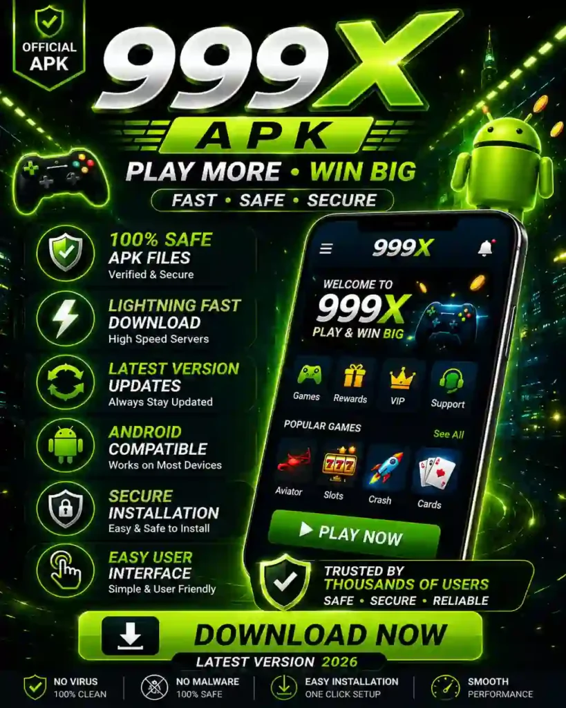 999X APK Download Latest Version 2026 Safe Android APK with Fast Download